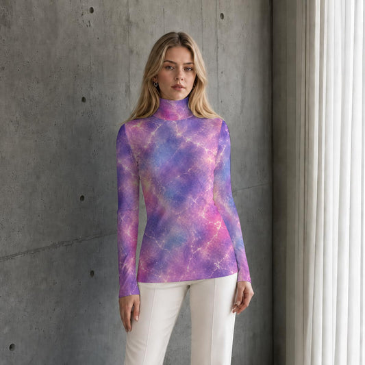 Women’s High-Neck Long-Sleeve Top - view 1
