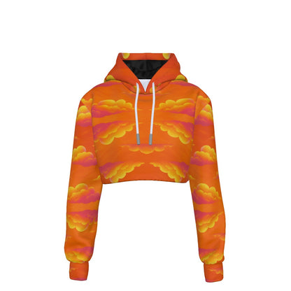 Women's Crop Top Hoodie
