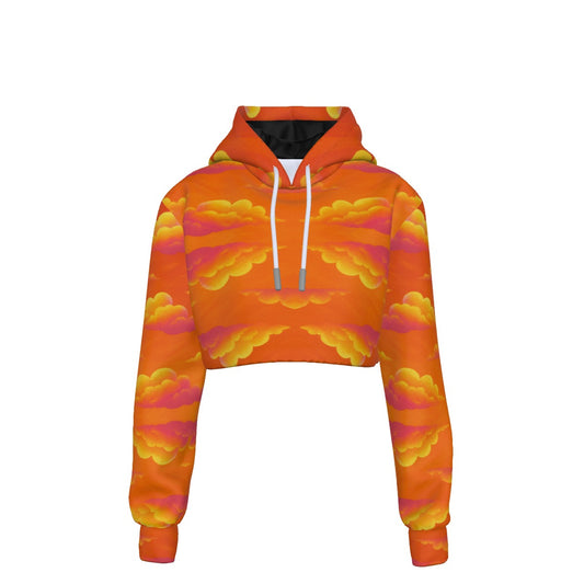 Women's Crop Top Hoodie