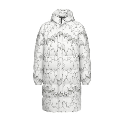 Unisex Long Down Jacket