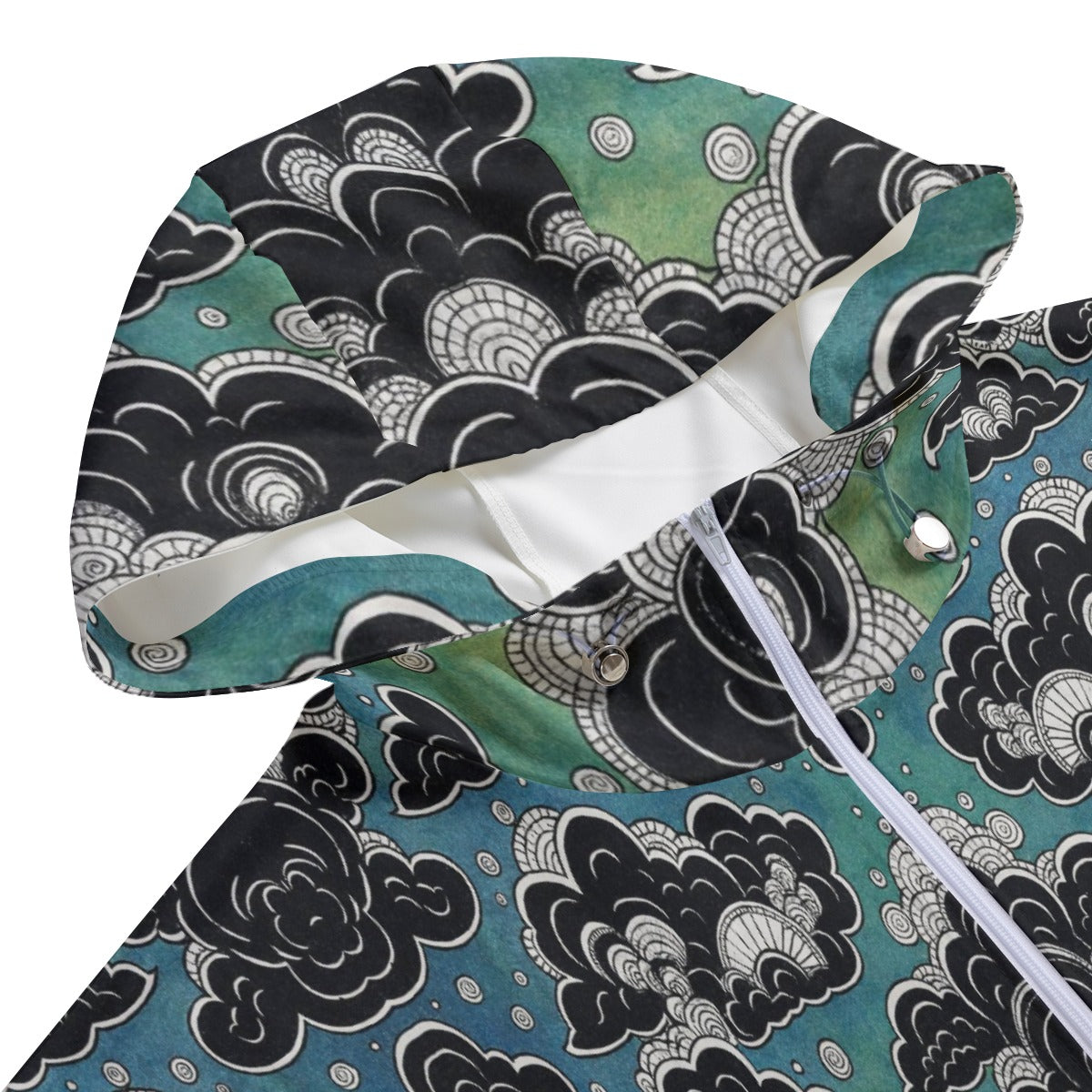 Unisex Pullover Jacket With Zipper Closure