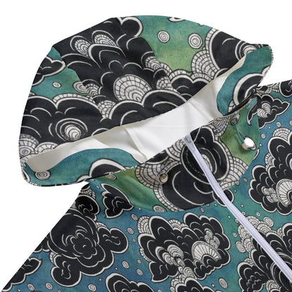 Unisex Pullover Jacket With Zipper Closure