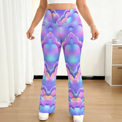 All-over print Women's Flare Yoga Pants