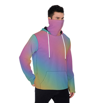 Men's Heavy Fleece Hoodie With Mask