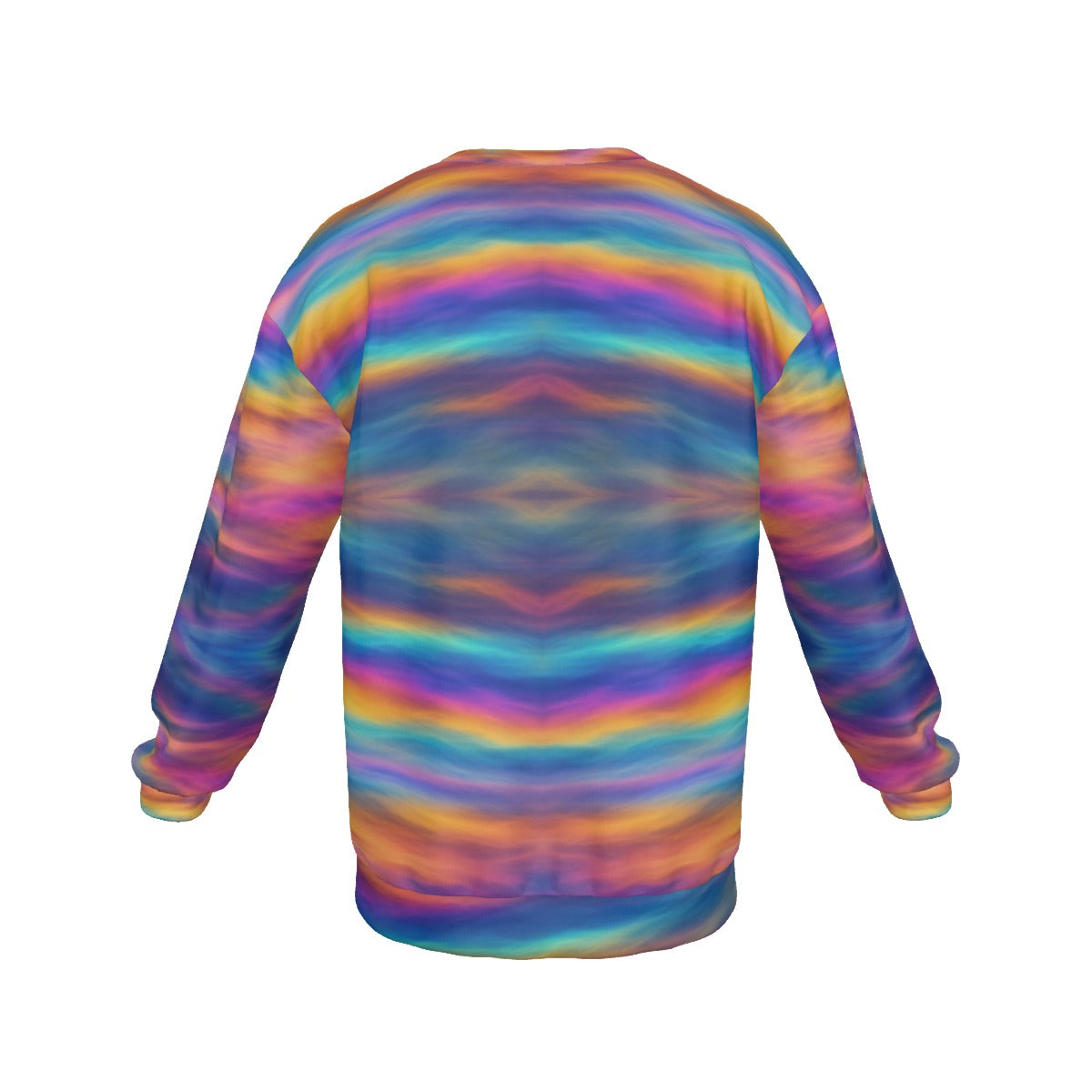 Men's Drop Shoulder Round Neck Long-Sleeved Sweatshirt