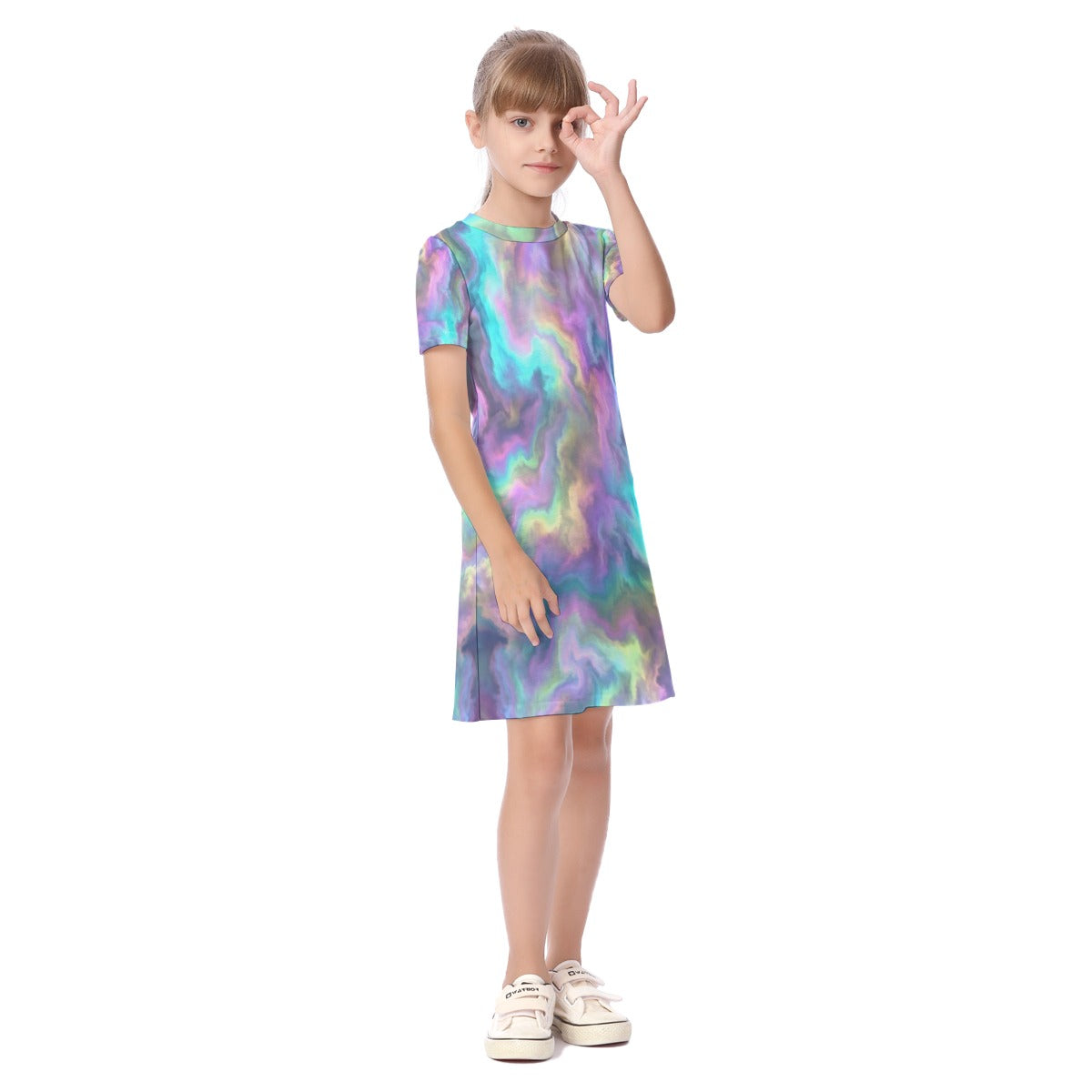 Kid's Short Sleeve Dress