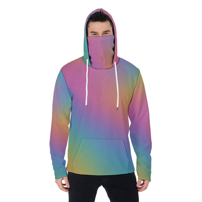 Men's Heavy Fleece Hoodie With Mask