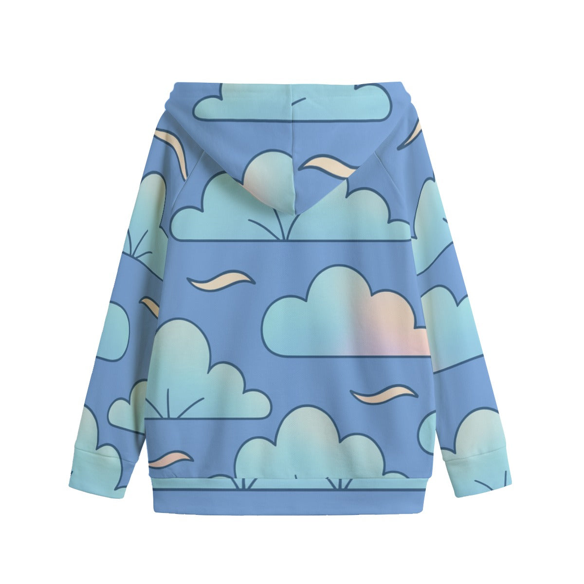 Kid's Zip Up Raglan Sleeve Hoodie | 310GSM Cotton