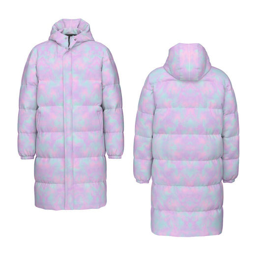 Unisex Long Down Jacket