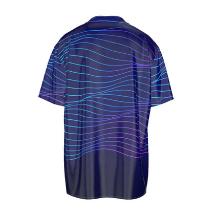 Men's Imitation Silk Short-Sleeved Shirt