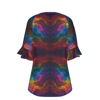 Women's T-shirt With Bell Sleeve