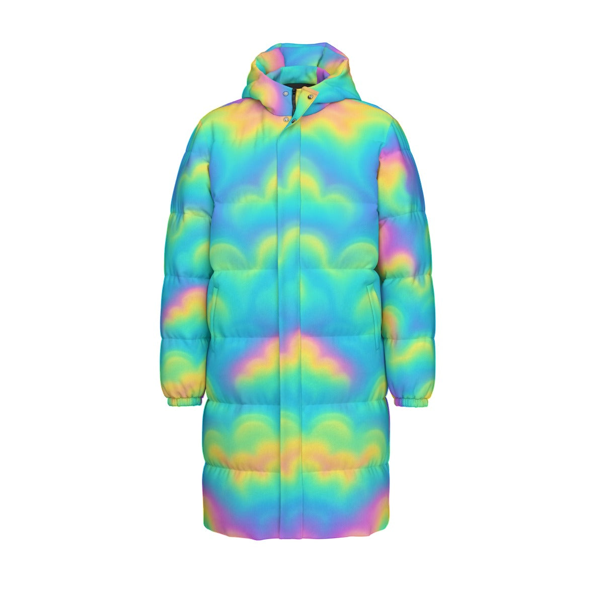 Unisex Long Down Jacket