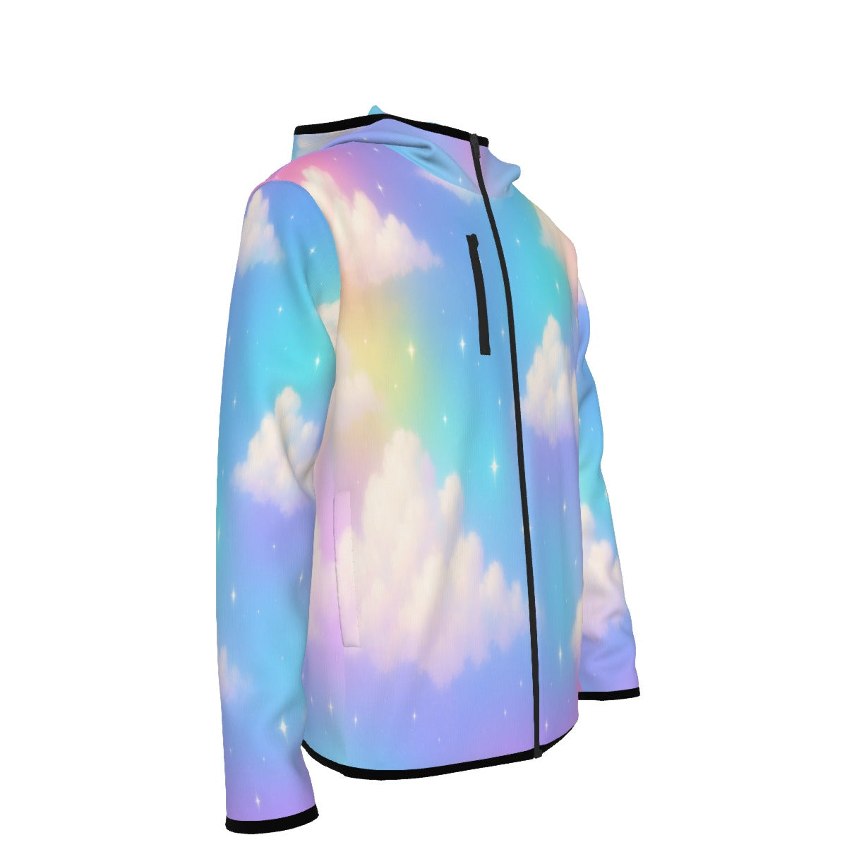 Men's Stylish Hoodie with Thumb Hole Design - view 4