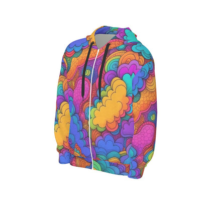 Unisex Zip Hooded Sweatshirt