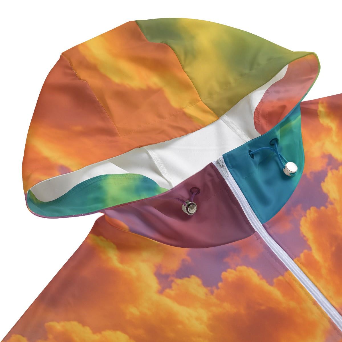 Unisex Pullover Jacket With Zipper Closure