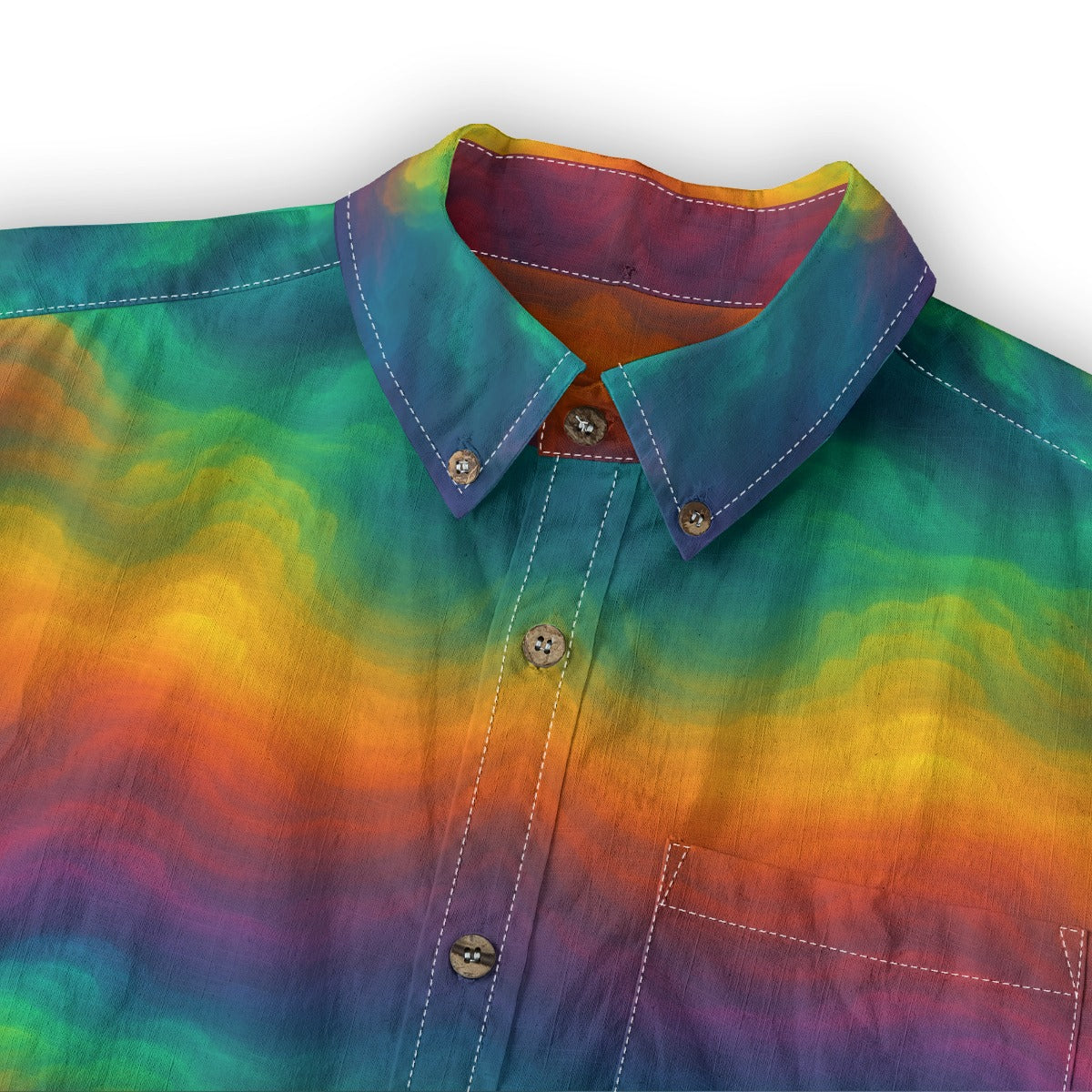 Men's Casual Lapel Long Sleeve Shirt|125GSM Cotton