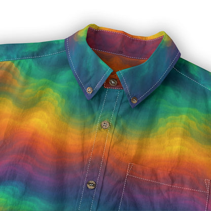 Men's Casual Lapel Long Sleeve Shirt|125GSM Cotton