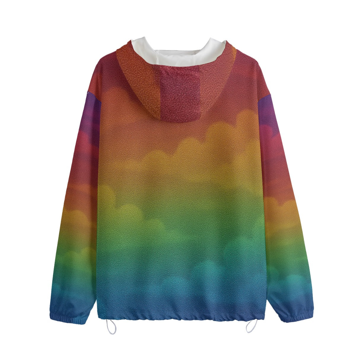 Unisex Pullover Jacket With Zipper Closure