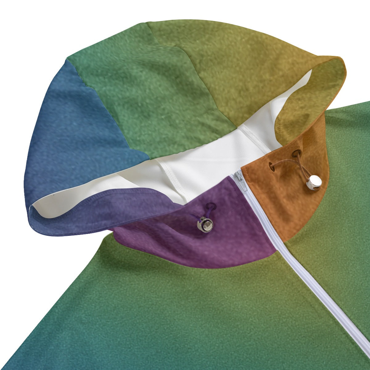 Unisex Pullover Jacket With Zipper Closure