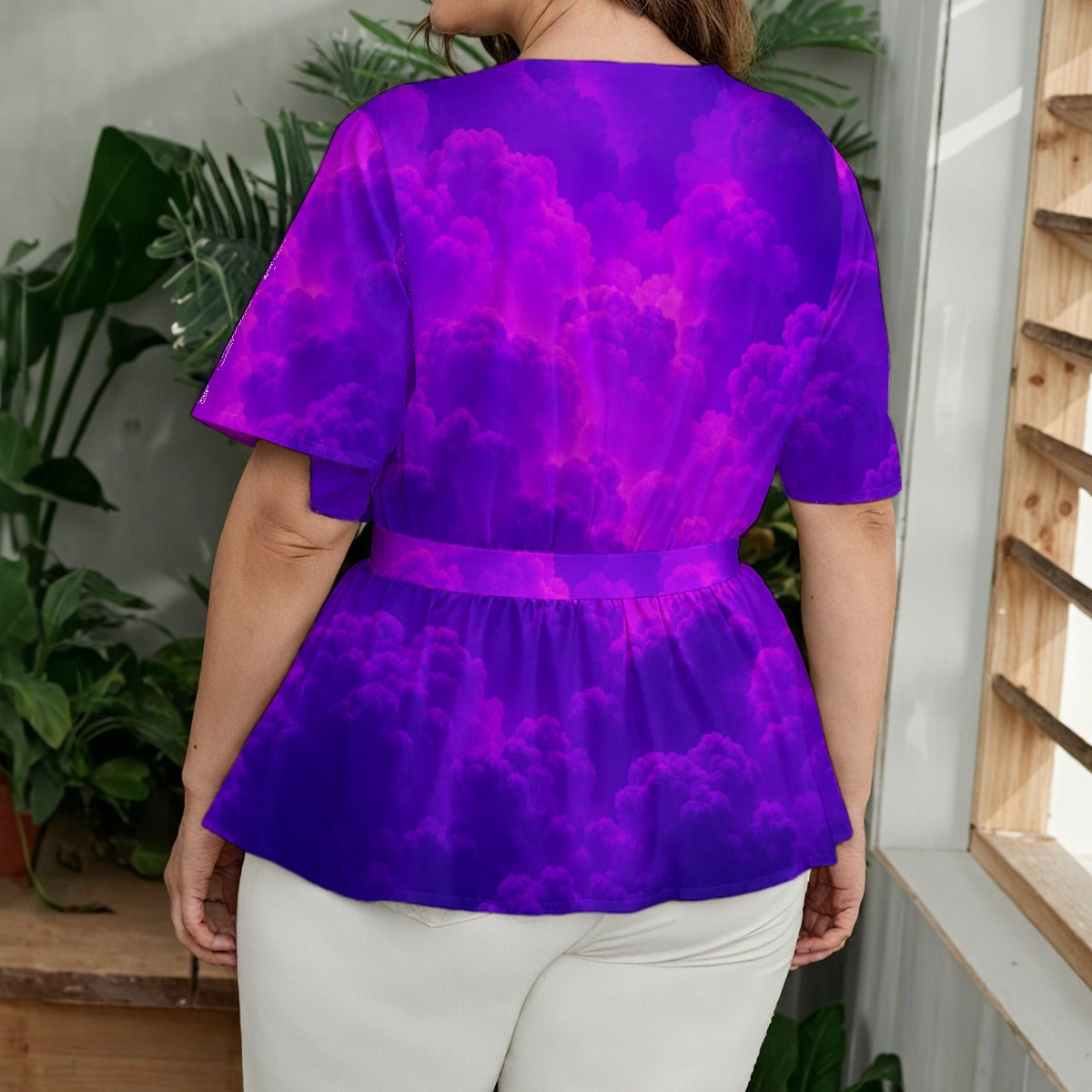 Women's Wrap Blouse