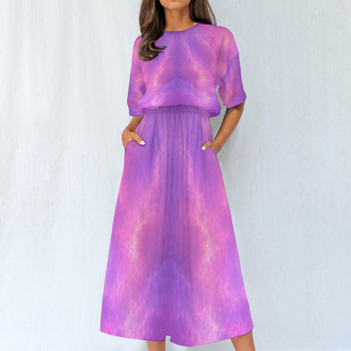 Women's Elastic Waist Dress