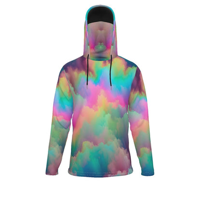 Men's Pullover Hoodie With Mask - view 1