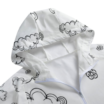Unisex Windbreaker Long Jacket