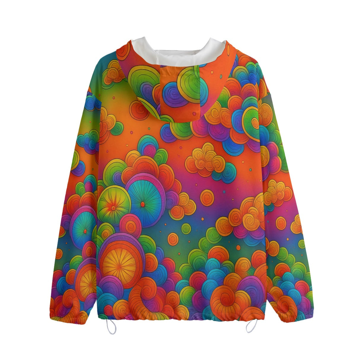 Unisex Pullover Jacket With Zipper Closure