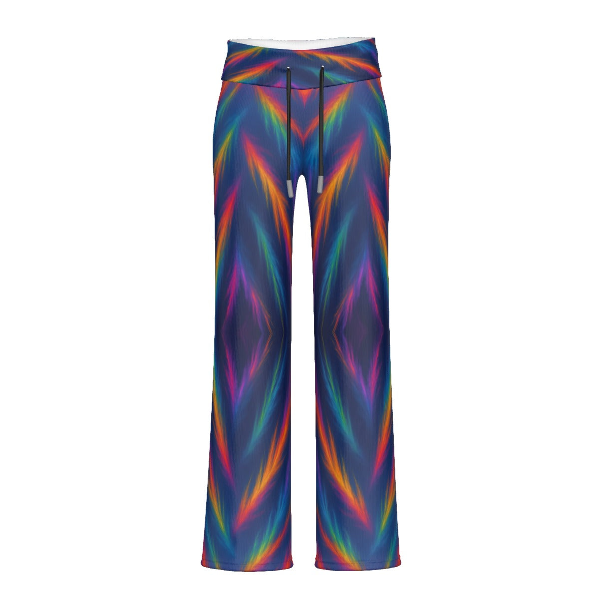 Women's High-waisted Straight-leg Trousers