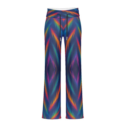 Women's High-waisted Straight-leg Trousers