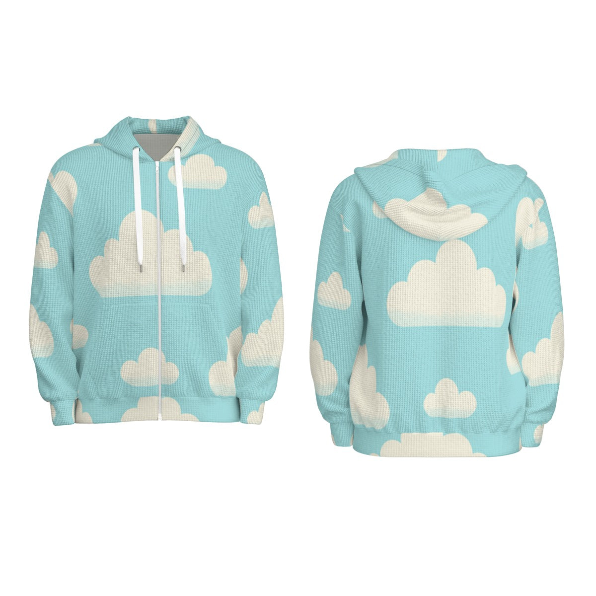 Unisex Zip Hooded Sweatshirt