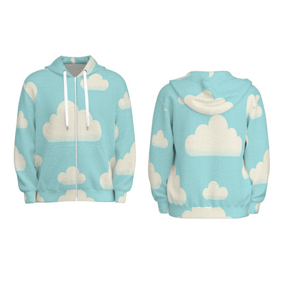 Unisex Zip Hooded Sweatshirt