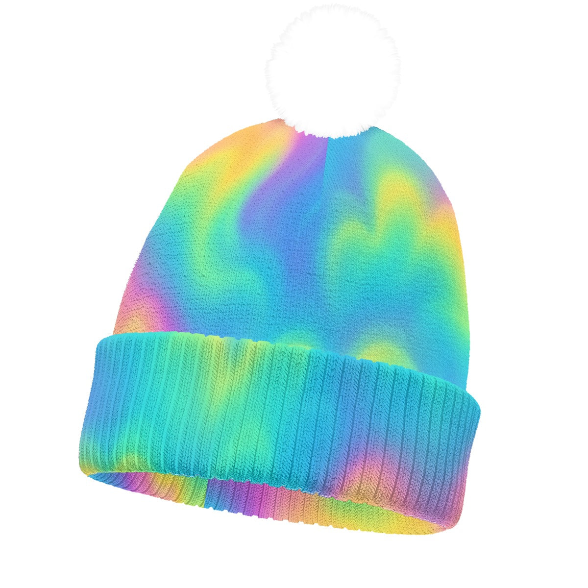 Unisex Knitted Hat With Pom-Pom