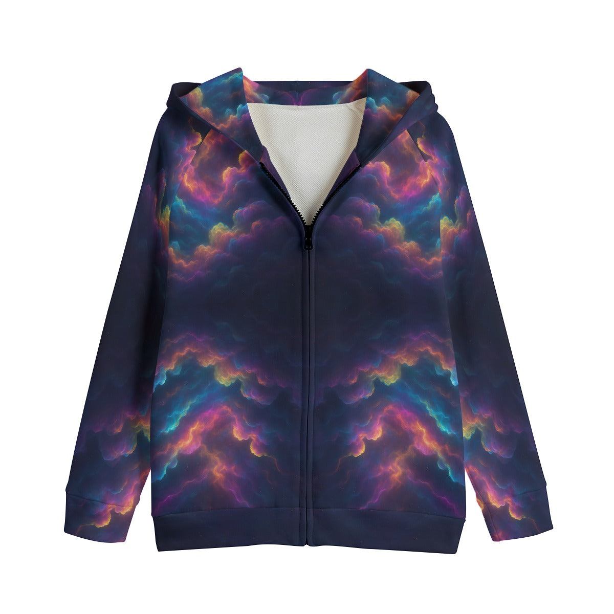 Unisex Kid's Zip Up Raglan Sleeve Hoodie | 310GSM Cotton