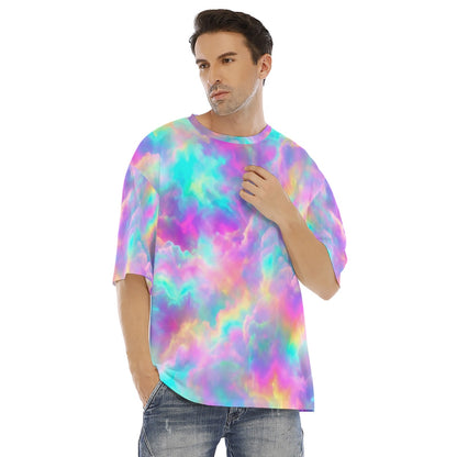 Men's Drop Shoulder T-shirt With Short Sleeve