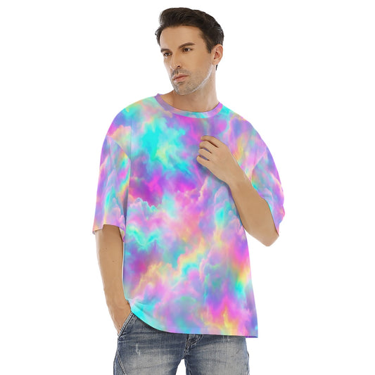 Men's Drop Shoulder T-shirt With Short Sleeve