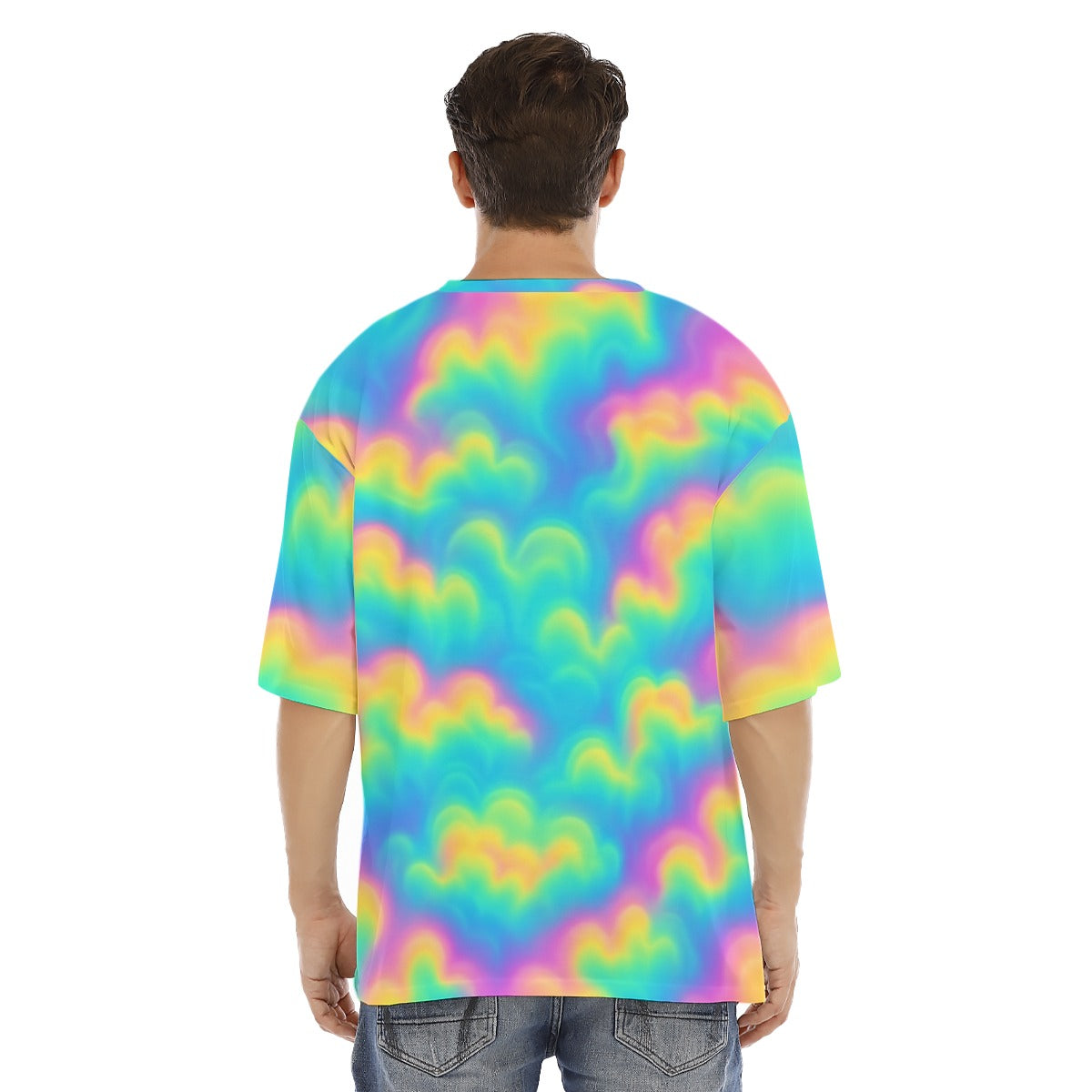 Men's Drop Shoulder T-shirt With Short Sleeve