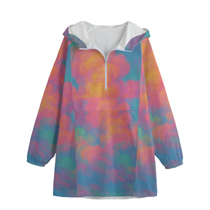 Unisex Windbreaker Long Jacket