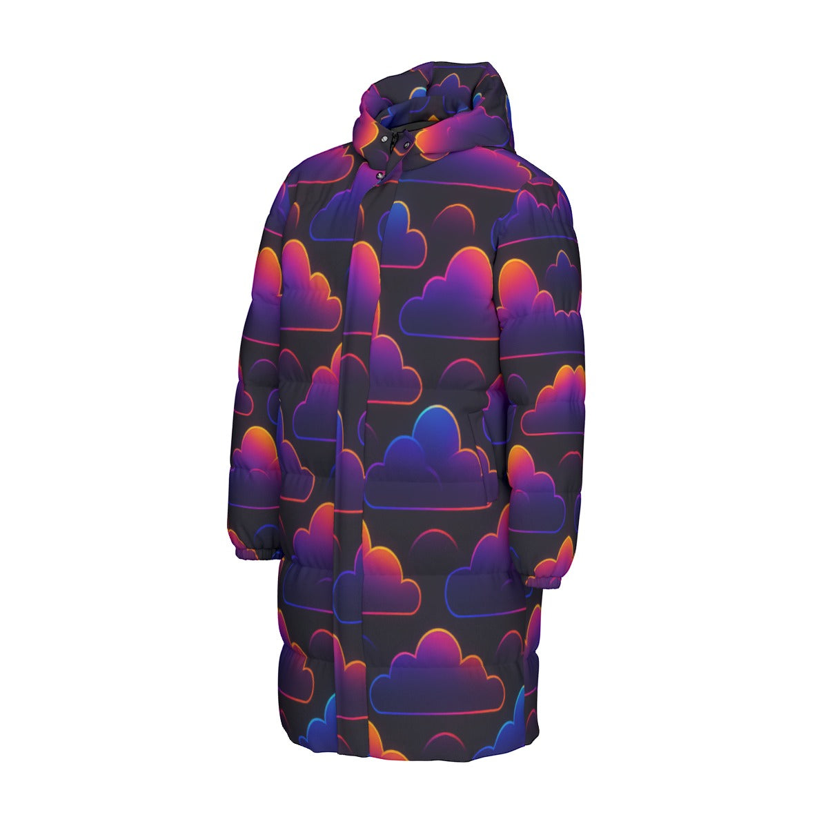 Unisex Long Down Jacket