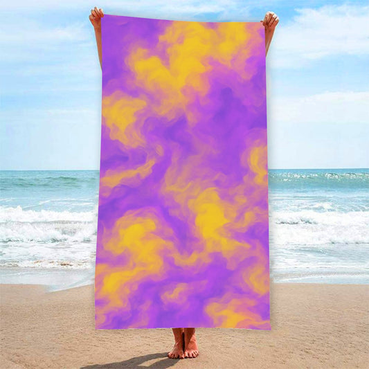 Unisex Adult Beach towel Vertical Style For the USA|320GSM