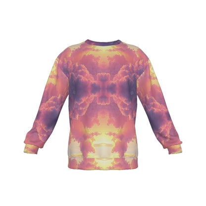 Men's Drop Shoulder Round Neck Long-Sleeved Sweatshirt