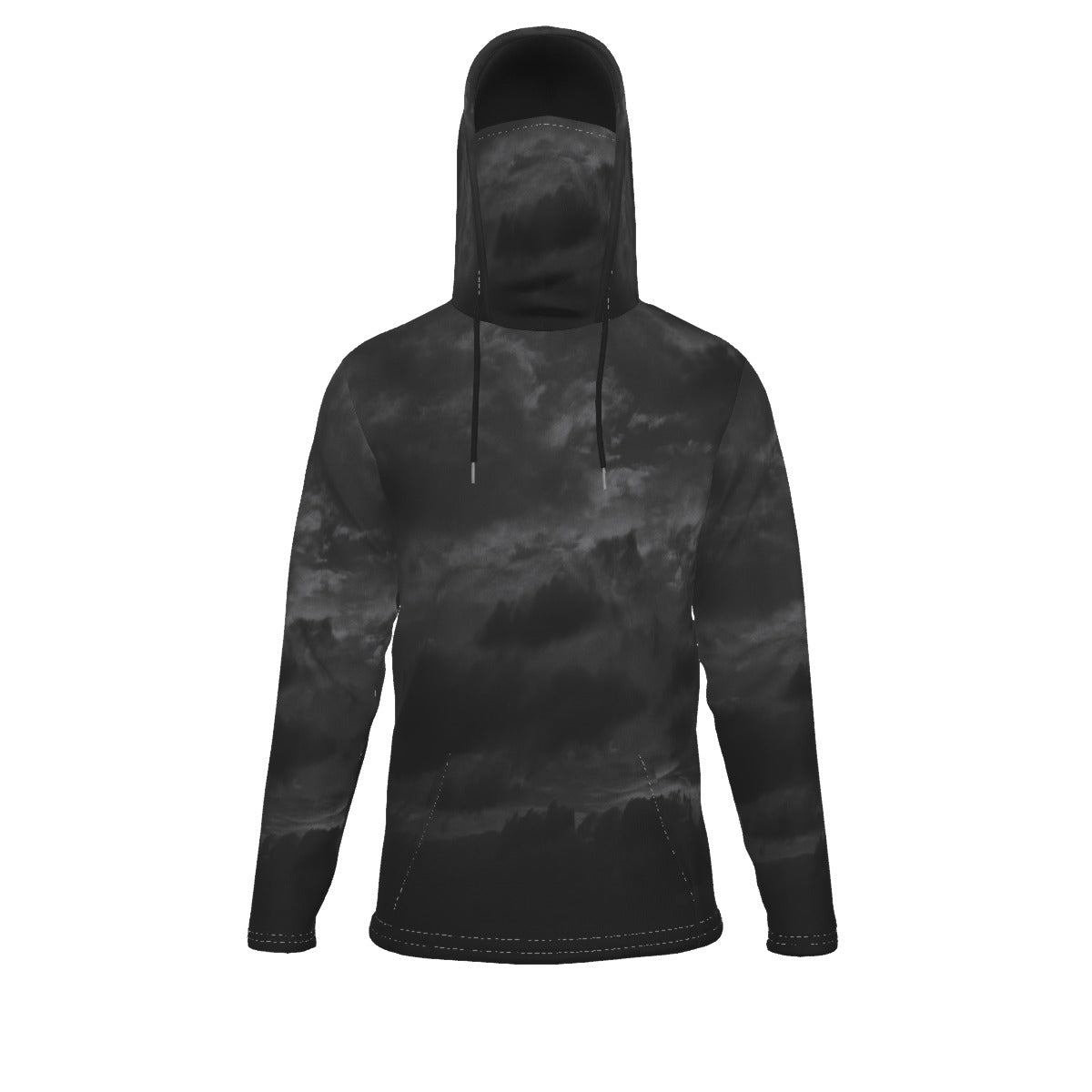 Men's Pullover Hoodie With Mask - view 1