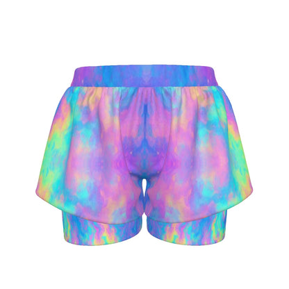 Unisex Sports Lined Shorts