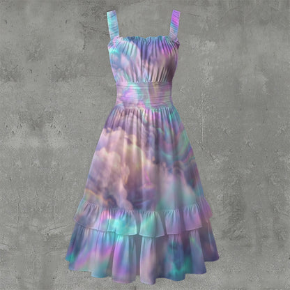 Women‘s Ruffle Hem Dress