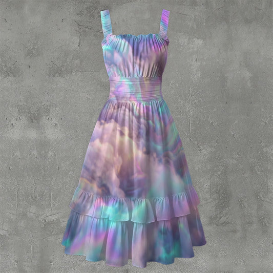 Women‘s Ruffle Hem Dress