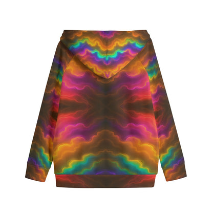 Unisex Kid's Zip Up Raglan Sleeve Hoodie | 310GSM Cotton