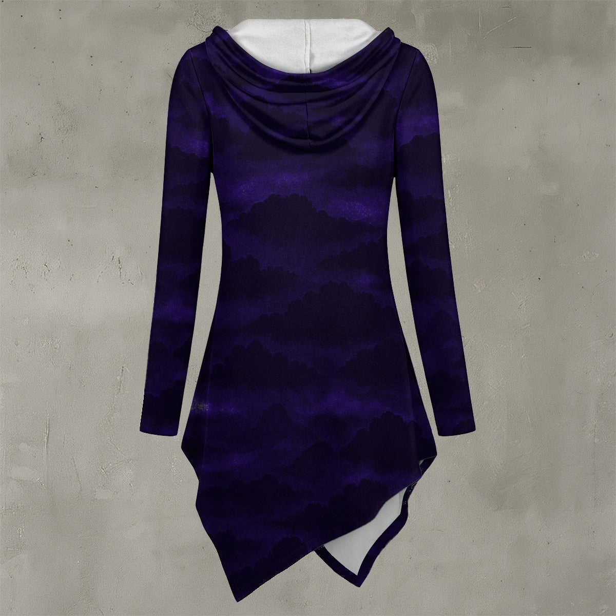 Women's Asymmetric Hem Hoodie