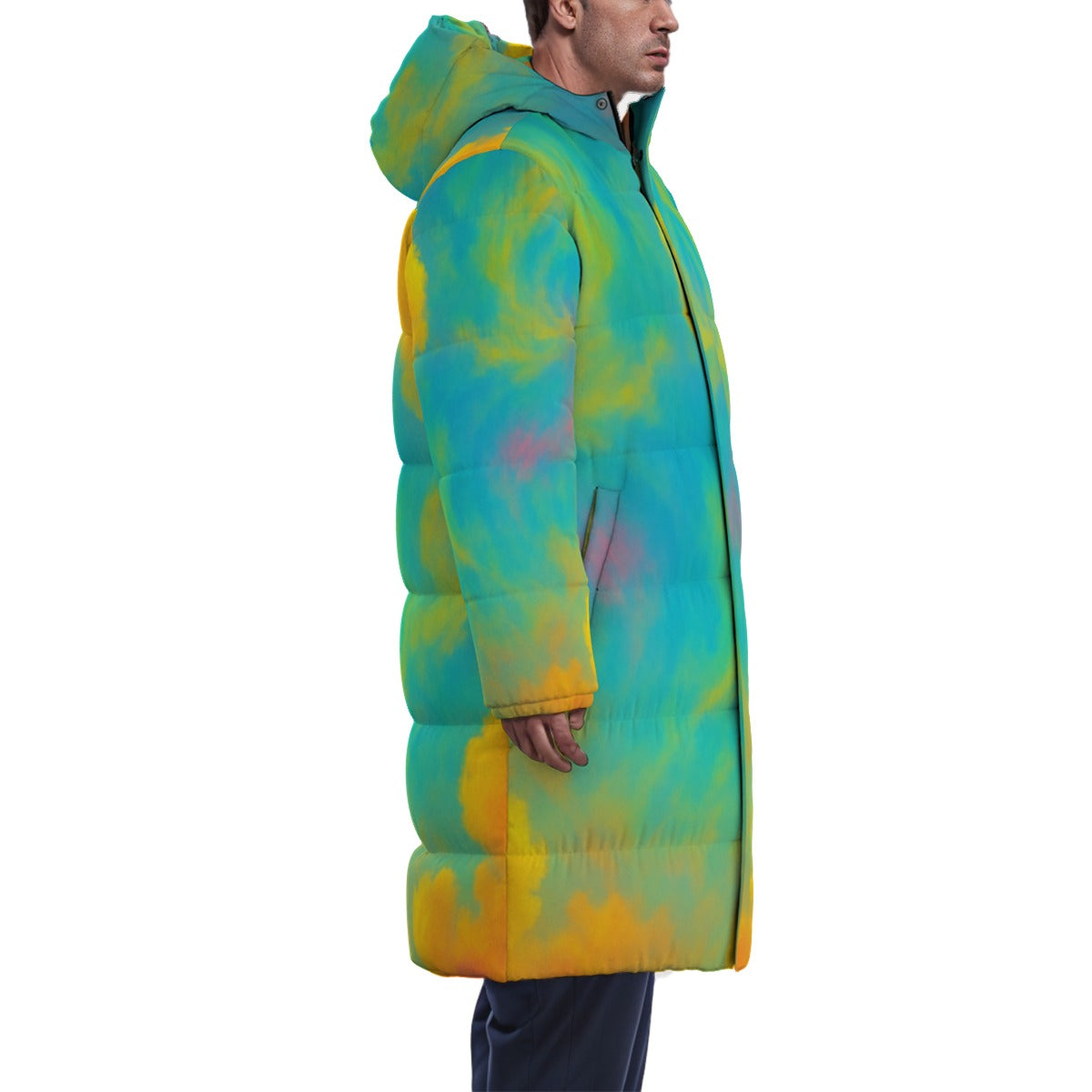 Unisex Long Down Jacket
