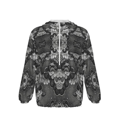 Unisex Pullover Jacket With Zipper Closure