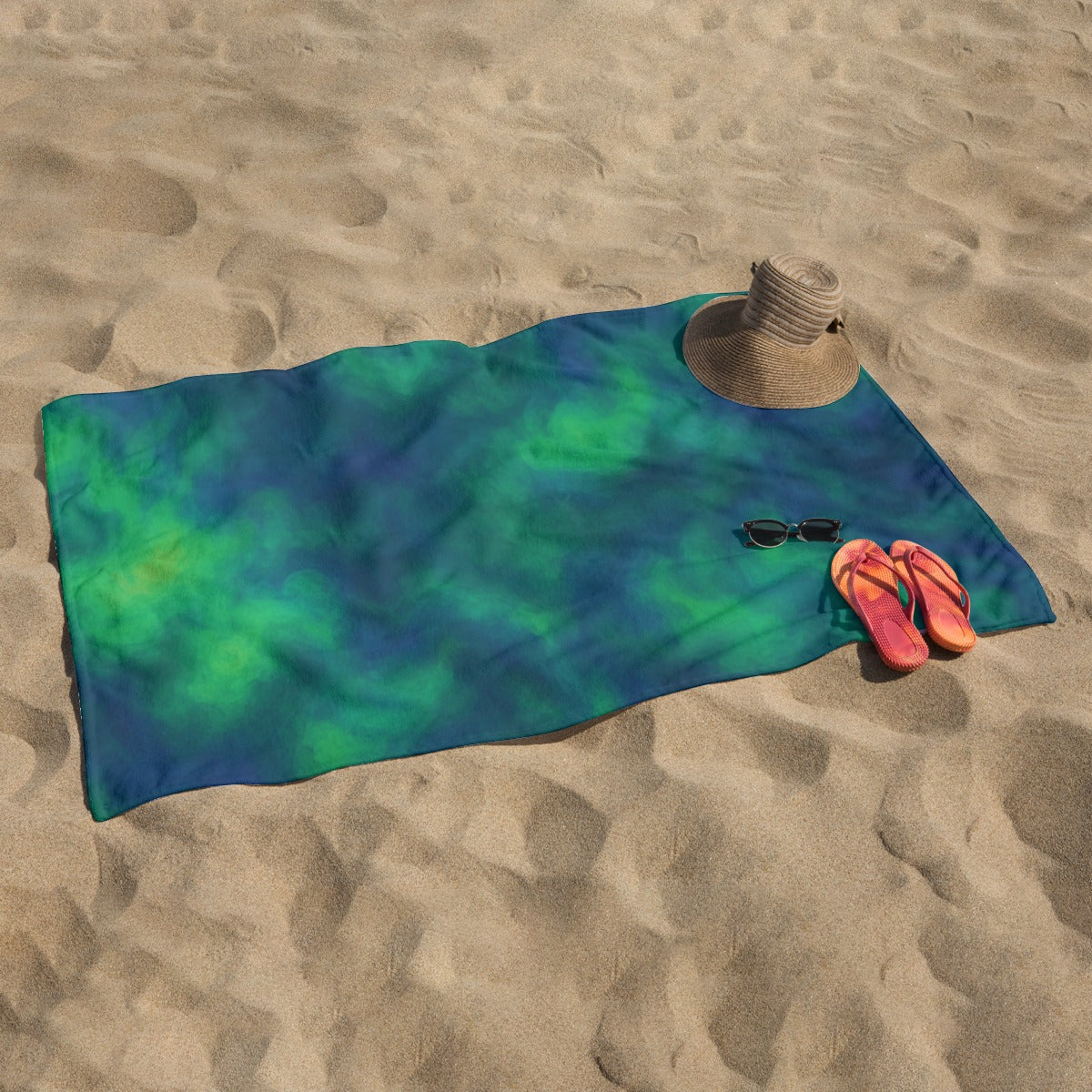 Unisex Adult Beach towel Vertical Style For the USA|320GSM